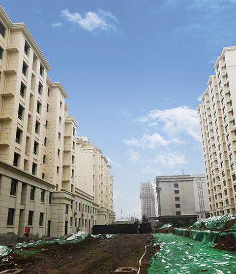 山西临汾某新建小区住宅楼基础沉降加固抬升工程